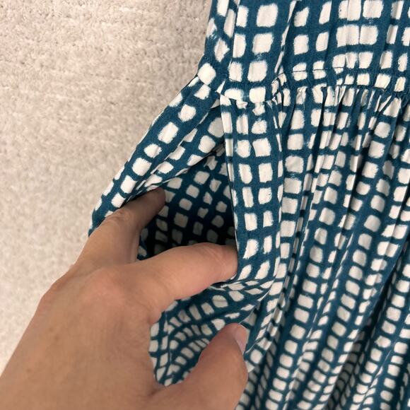 435 by Matilda Jane Girls Dress 10 Blue Honeycomb Friends Forever‎ Gloria Dress - Picture 4 of 7